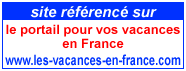 Campings, gites, chambres d'hotes, offices de tourisme en France