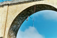 Saut  l'elastique dans la Vienne